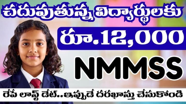 NMMSS 12000 Scholorship For Students Apply Now