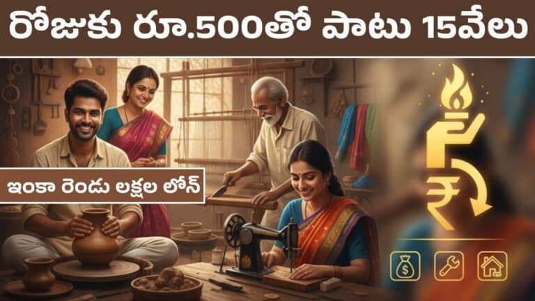 PM Viswakarma Yojana 2 Lakhs Benefits