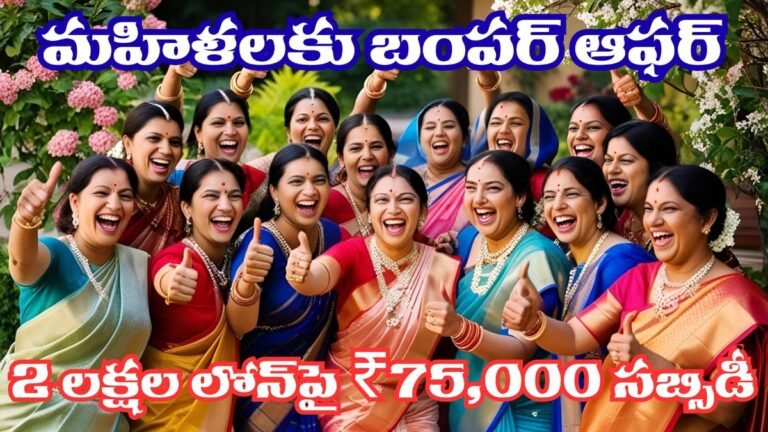 Subsidy Loans For AP DWCRA Womens