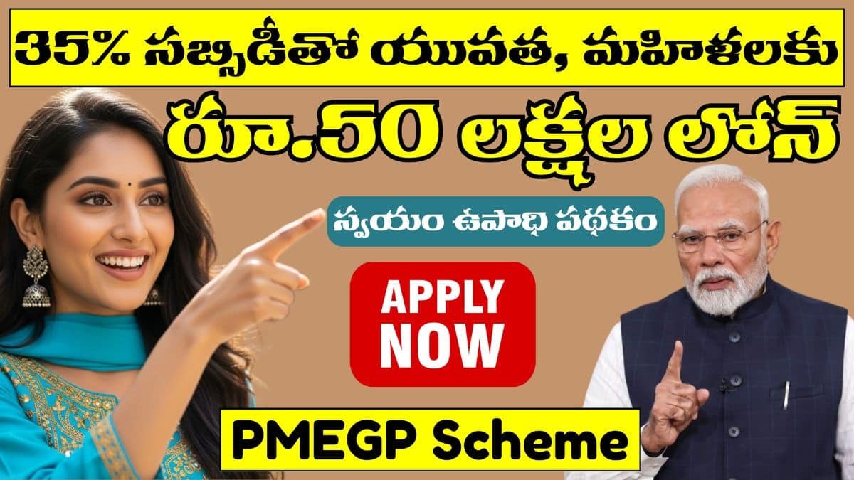 PMEGP Scheme 2025 35% Subsidy Apply Online Now