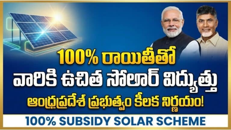 AP Govt Free Solar Subsidy Scheme 2025