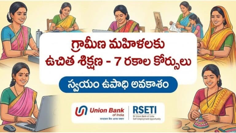 Union Bank RSETI Free Training Courses