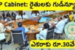AP Cabinet: రైతులకు గుడ్న్యూస్: ఎకరాకు రూ.30వేలు కౌలు, ప్రతి రెండేళ్లకు పెంపు 2 AP Cabinet Farmers Good News 2026