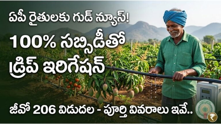AP Drip Irrigation 100 Percent Subsidy FRA Farmers Details
